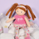 Doudou Julijou Panenka LES PIPELLETTES 25 cm