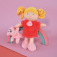 Doudou Julijou Panenka Miss Coral 21 cm