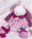 Doudou Plyšová hračka růžový králíček 30 cm