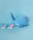 Doudou Plyšová modrá velryba 15 cm