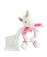 Doudou Plyšové chrastítko jednorožec 17 cm