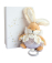 Doudou Plyšový králíček hrající melodii 20 cm bílý