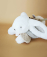 Doudou Plyšový králíček s béžovou bambulkou 25 cm