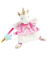 Doudou Plyšový maňuška jednorožec 25 cm
