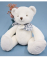 Doudou Plyšový medvídek bílý 25 cm