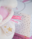 Doudou Plyšový  růžový králíček hrající melodii 14 cm