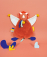 Doudou Plyšový usínáček dinosaurus oranžový 25 cm