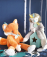 Doudou Tiwipi plyšová liška 60 cm