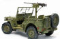 Dragon armor Jeep Willys Mb U.s 1/4 Ton 4x4 Military Machine Gun 1942 1:6 Vojenská Zelená