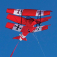 Létající drak letadlo Red Baron 3D 