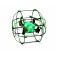 Dron X4 Cage Copter, zelená