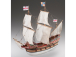 Dušek Golden Hind 1577 1:72 kit