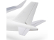 E-flite Airbus A320neo EDF AS3X+ SAFE Select BNF Basic bílý