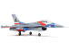 E-flite F-16 Falcon 0.7m SAFE Select BNF Basic