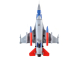 E-flite F-16 Falcon 0.7m SAFE Select BNF Basic