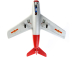 E-flite MiG-15 0.4m SAFE Select BNF Basic
