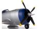 RC letadlo E-flite P-47 Razorback 1.2m PNP