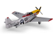 E-flite P-51D Mustang 0.49m Detroit Miss SAFE Select BNF Basic