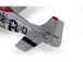 E-flite P-51D Mustang 0.49m Detroit Miss SAFE Select BNF Basic