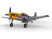 E-flite P-51D Mustang 0.49m Detroit Miss SAFE Select BNF Basic