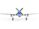 RC letadlo E-flite P-51D Mustang 1.2m PNP