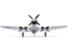 E-flite P-51D Mustang 1.2m SAFE Select BNF Basic