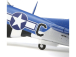 RC letadlo E-flite P-51D Mustang 1.5m BNF Basic