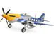 RC letadlo E-flite P-51D Mustang 1.5m BNF Basic