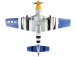RC letadlo E-flite P-51D Mustang 1.5m BNF Basic
