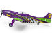RC letadlo E-flite P-51D Voodoo 0.44m SAFE Select BNF Basic