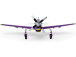 RC letadlo E-flite P-51D Voodoo 0.44m SAFE Select BNF Basic