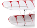 RC letadlo E-flite Waco 0.55m SAFE Select BNF Basic bílé