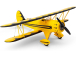 RC letadlo E-flite Waco 0.55m SAFE Select BNF Basic, žlutá