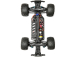 ECX Ruckus 4WD 1:10 RTR oranžový