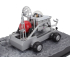 Edicola 007 Moon Buggy 1971- James Bond 007 - Diamonds Are Forever - Una Cascata Di Diamanti - Sean Connery - Movie 1971 1:43 Silver