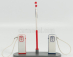 Edicola Accessories Pompa Benzina - Pump Oil Gas Fuel Esso 1:43 Červená Modrá Bílá