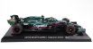 Edicola Aston martin F1  Amr21 Mercedes M12 Eq Power+ Team Cognizant Formula One N 5 2nd Azerbaijan Gp 2021 Sebastian Vettel - Blister Box 1:24 Zelená