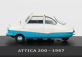 Edicola Attica 200 1967 - Con Vetrina - With Showcase 1:43 Šedomodrá