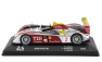 Edicola Audi R10 Tdi 5.5l Turbo V12 Team Audi Sport North America N 2 Winner 24h Le Mans 2008 Rinaldo Capello - Tom Kristensen - Allan Mcnish 1:43 Stříbrná Červená Žlutá