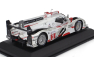 Edicola Audi R18 E-tron Quattro Tdi 3.7l Turbo V6 Hybrid Team Audi Sport Joest N 1 Winner 24h Le Mans 2012 Andre Lotter - Marcel Fassler - Benoit Treluyer 1:43 Bílá Stříbrná Červená