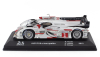 Edicola Audi R18 E-tron Quattro Tdi 3.7l Turbo V6 Hybrid Team Audi Sport Joest N 1 Winner 24h Le Mans 2012 Andre Lotter - Marcel Fassler - Benoit Treluyer 1:43 Bílá Stříbrná Červená