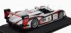 Edicola Audi R8 3.6l Turbo V8 Team Goh Audi Sport Japan N 5 Winner 24h Le Mans 2004 T.kristensen - S.ara - R.capello 1:43 Bílá Červená