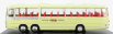 Edicola Bedford Val Plaxton Autobus 3-assi Panorama Coach Wallace Arnold 1967 1:72 Cream