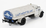 Edicola Berliet Gdr 7w Tanker Truck Trasporto Latte Lait Mont Blanc 2-assi 1948 1:43 Bílá