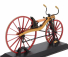 Edicola Bicicletta Macmillian Treadle Driven Bicycle 1840 1:15 Žlutá Červená