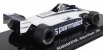 Edicola Brabham F1  Bt49c Parmalat Racing Team N 5 World Champion Season 1981 Nelson Piquet - Con Vetrina - With Showcase 1:24 Bílá Modrá
