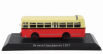 Edicola Brossel Jonckheere Autobus 1957 - Damage Display Box 1:72 Oranžový Krém
