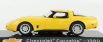 Edicola Chevrolet Corvette 1980 - Con Vetrina - With Showcase 1:43 Žlutá