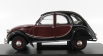 Edicola Citroen 2cv Charleston 1982 1:24 Červená Černá