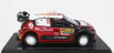Edicola Citroen C3 Wrc Abu Dhabi N 10 Winner Rally Catalunya Costa Daurada 2018 Sebastian Loeb - Daniel Elena 1:24 Černá Červená Bílá